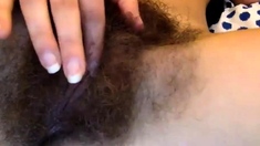 Beautiful Hairy Young Pussy