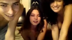 Amateur teens group sex