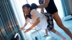 We Love Amateur Asian College Teens in Dorm pt 1