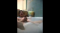 Twink's Solo Bathtub Adventure