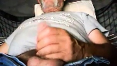 Mature Daddy Cums Hard