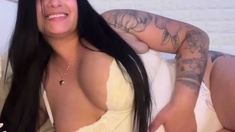 BBW with big boobs on webcam 3 gives ca