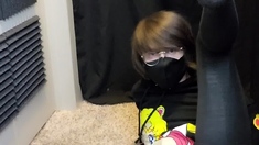 Skinny Asian Ladyboy Masturbates On Cam