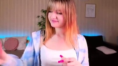 Amateur cougar MILF with small boobs is jerking cock