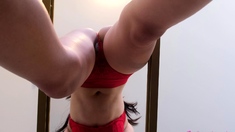 Foot fetish Handjob POV