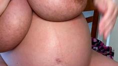 Great Big Boobs On Masturbating Redhead