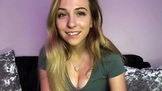 Pale amateur teen brunette Lynn Love