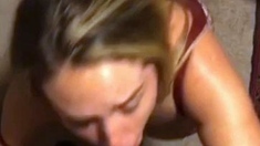Blowjobs And Handjobs Galore With Hot Busty Blondes