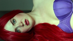 Petite amateur redheaded teen pisses and sucks cock