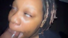 Pretty Ebony Fucked With Big Cock And Facial