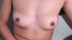 Close up amateur beauty uses her toy to masturbates