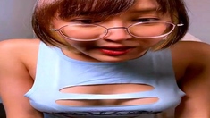 Nerdy amateur asians solo compilation