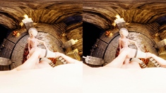 Foxy 3D Superwoman bounces up and down on a cock