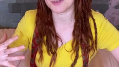 Lewd amateur brunette teen meg davis webcam masturbation