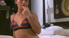 Amateur Asian teen sucks this big hard cock