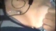 Skinny Asian Girl on a Video Call