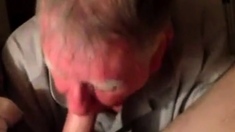 Grandpa Sucking Young Cock