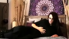 Brunette Solo Webcam Masturbation