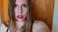 Big boobs milf masturbates with her dildo