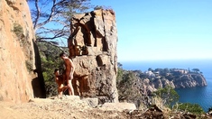 Kinky couple's outdoor sex adventure in public