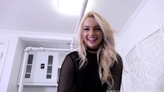 Thin Blonde Teen Bella Anne Nylon Fetish Sexual