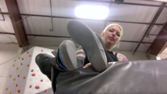 Hawt Blonde Enjoy foot Fetish
