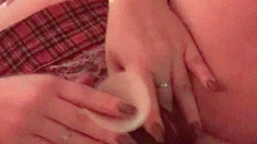 Sexy Pretty Girl Masturbating With Pussy Close Up More