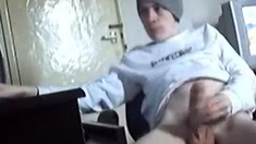 Skater Boy Masturbating