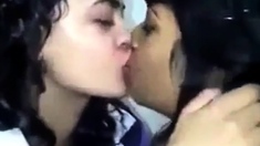 Desi Lesbian Girls Kissing Each Other Desperately