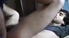 Bottom Twink Moans Loudly While Bareback Fucked By Old Man