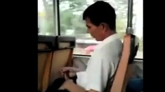 Caught Jerking Off In The Bus