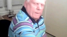 grandpa cum on cam