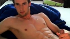 College Boy shoots for webcam