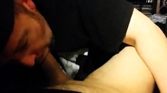 My horny old Uncle sucks my twink cock