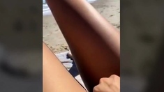 Beach play on Periscope