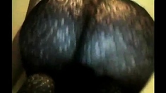 fat tranny ass in pantyhose