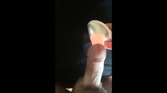 Womanizer male moaning intense orgasm